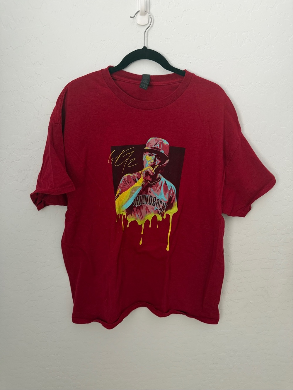Diamondbacks dbacks perdomo Graphic Crew Neck T-Shirt - Red
